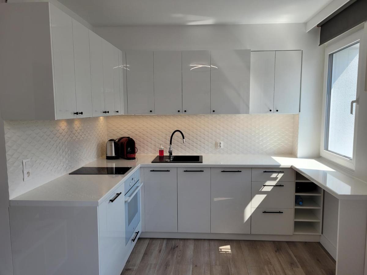 Apartmán Sloneczny Apartament Przy Filharmonii, Walach Chrobrego Štetín Exteriér fotografie